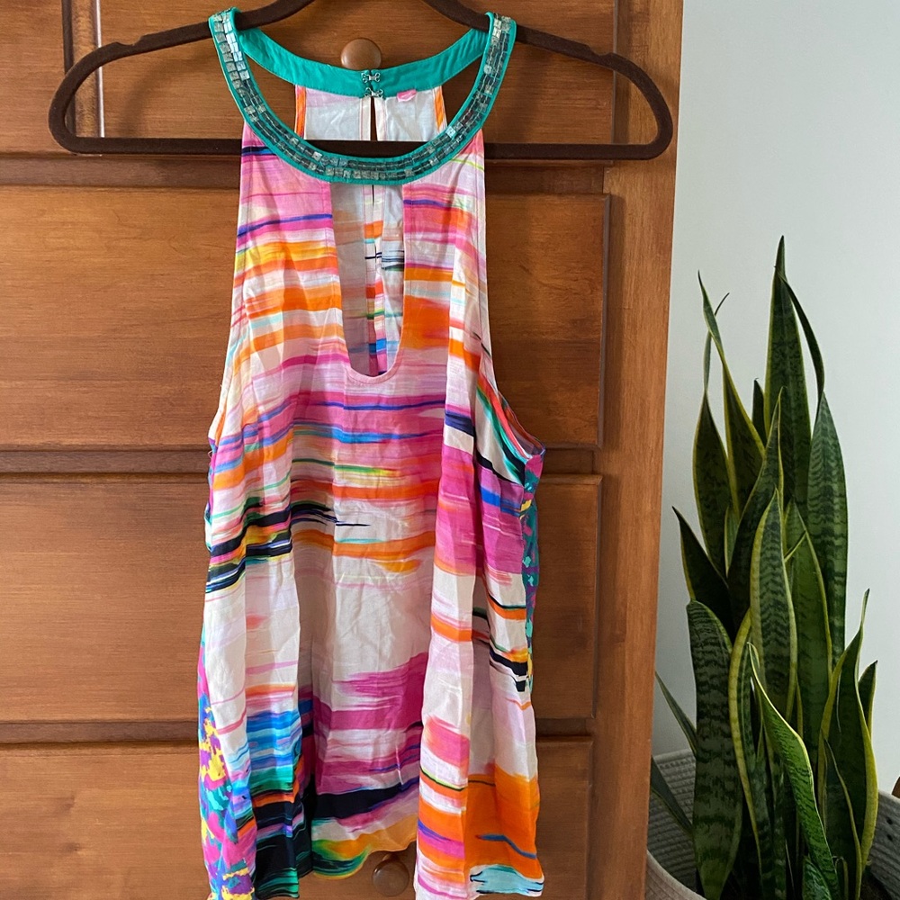 Watercolor tank top